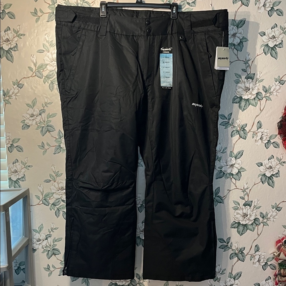 💁‍♀️💁‍♂️UNISEX EvoShield Men's Black Cargo Snow Pants